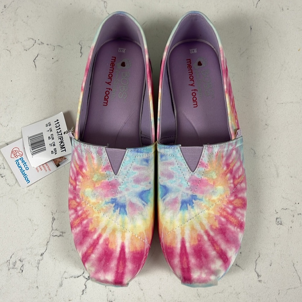 Skechers Bobs Womens Plush Grateful Day Closed Toe SlipOn Shoe Size 10 Worn Once - Picture 16 of 16